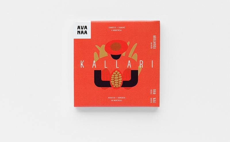 巧克力與插畫包裝設計細節(jié)體現了品牌對產品的態(tài)度