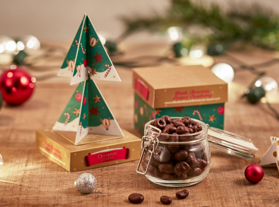 巧克力盒化身圣誕樹!包裝結構創意為顧客帶來的驚喜體驗