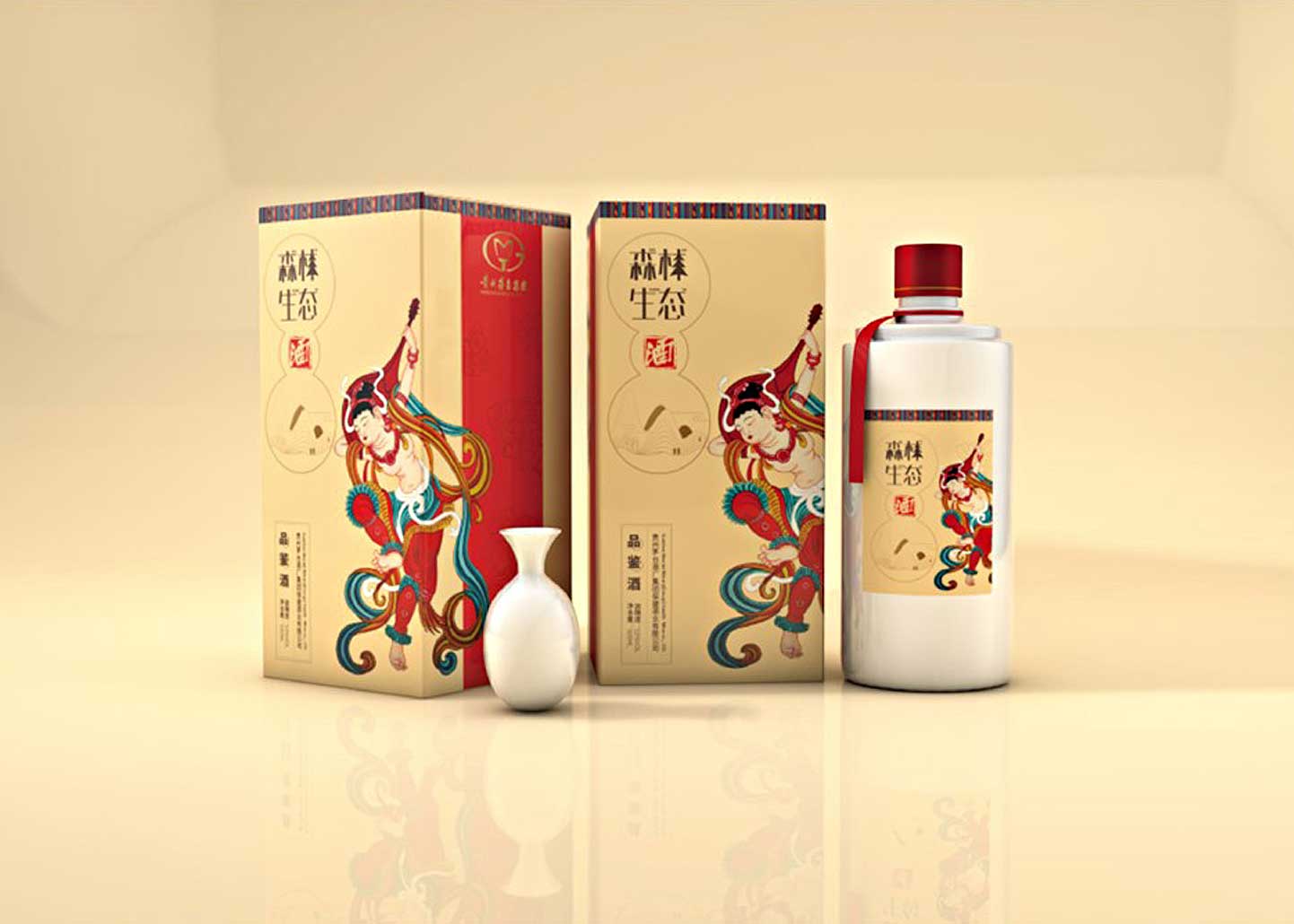 新型濃香型白酒品牌包裝設計的魅力？