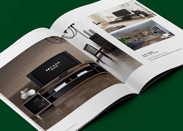 家具宣傳冊設計的視覺效果？