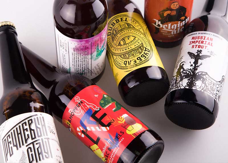 限量版啤酒,高檔次包裝