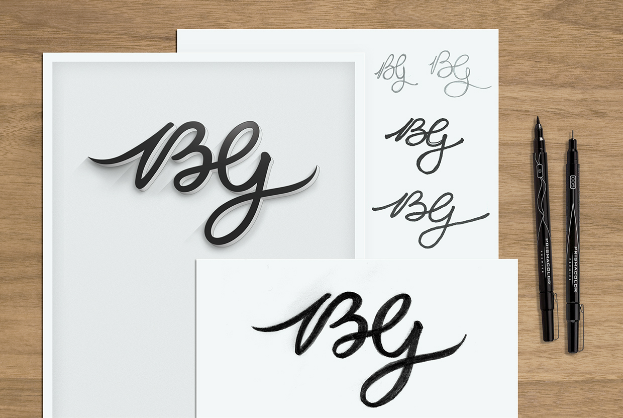 加拿大設(shè)計(jì)師Benjamin Gehlen的個(gè)人品牌視覺(jué)設(shè)計(jì)