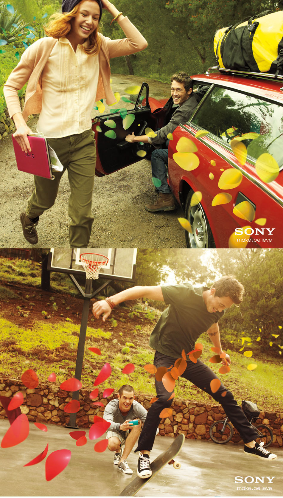 索尼&ldquo;花瓣&rdquo;體驗(yàn)店品牌視覺形象設(shè)計