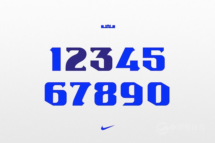 耐克LeBron James 個(gè)人專屬字體