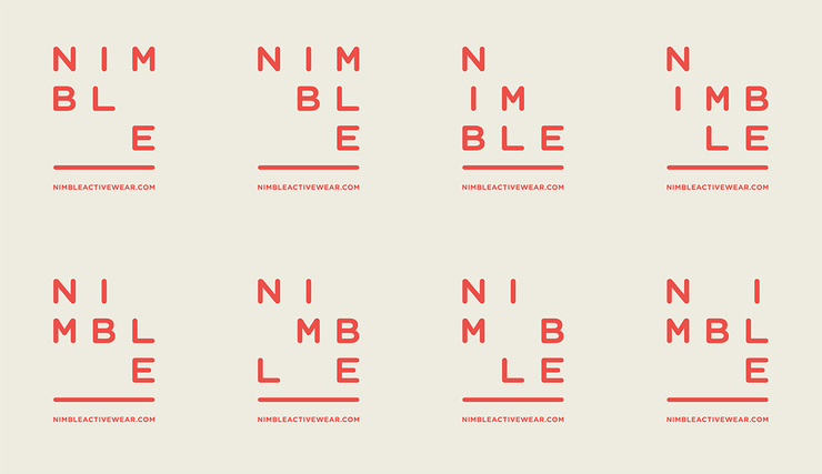 Nimblen女子運(yùn)動(dòng)品牌形象