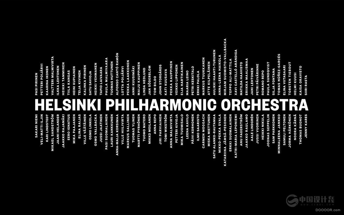赫爾辛基交響樂團(tuán)整體品牌加強設(shè)計-102個音樂家的力量