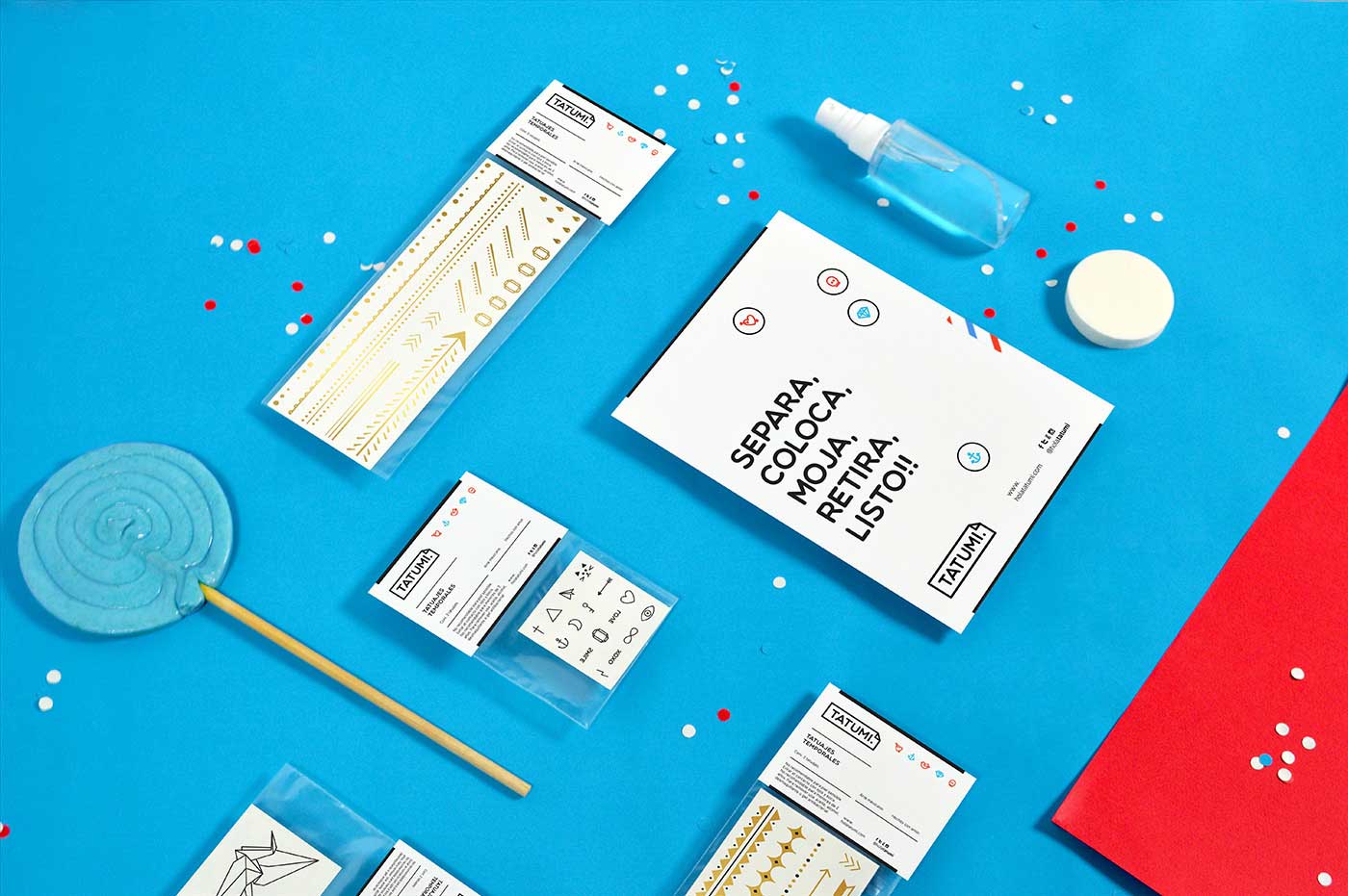 貼圖紋身創意包裝設計 貼圖紋身創意包裝設計