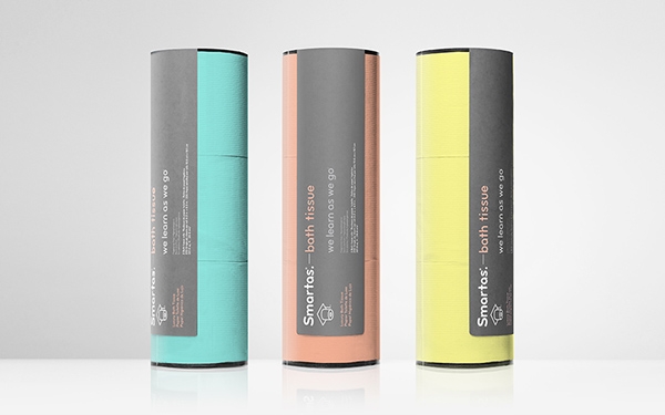 衛(wèi)生紙品牌包裝設(shè)計(jì)，用色彩綻放美麗