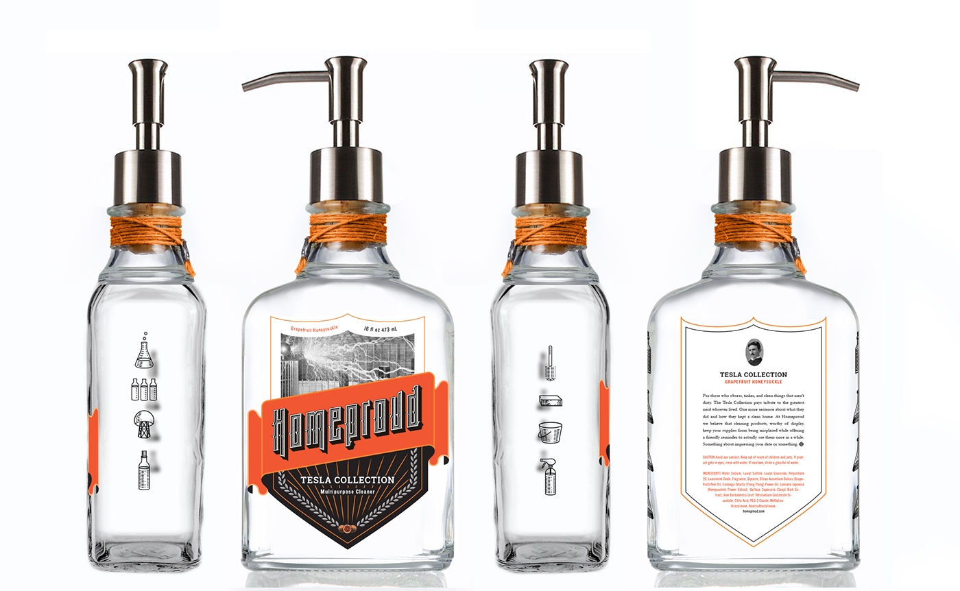 HI，man！ 男性豪華家庭護理用品品牌包裝設計