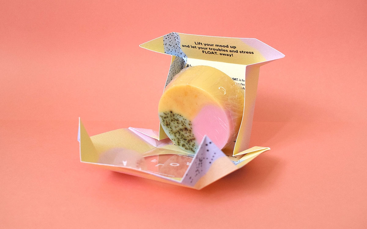 沐浴時間，全新的沐浴用品香皂產品包裝設計，盡情的放松休息吧！