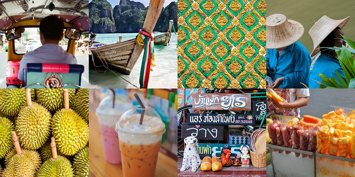 泰國快餐店的品牌設(shè)計,標(biāo)志設(shè)計和包裝設(shè)計