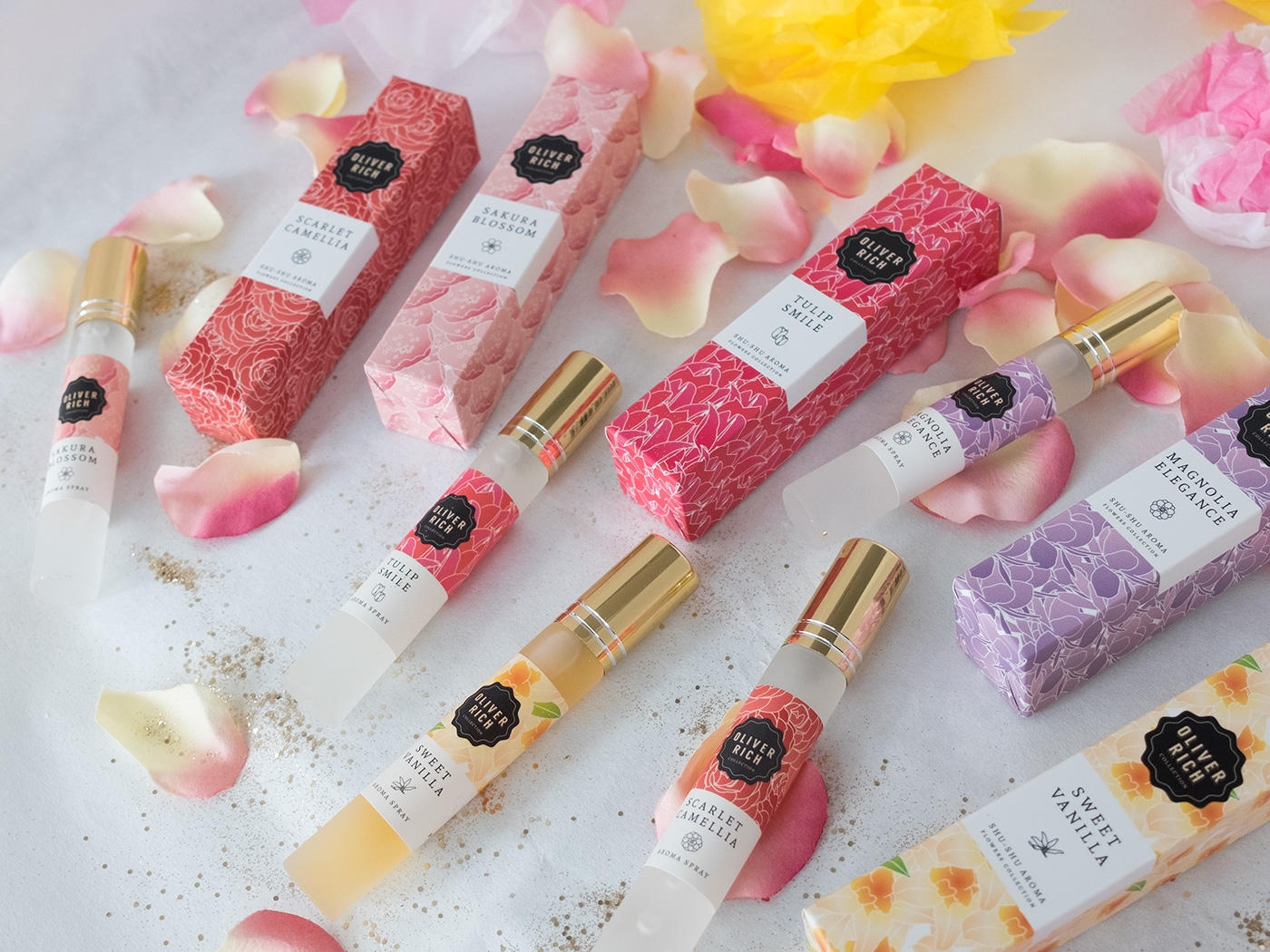 芳香水化妝護膚系列產(chǎn)品包裝設計