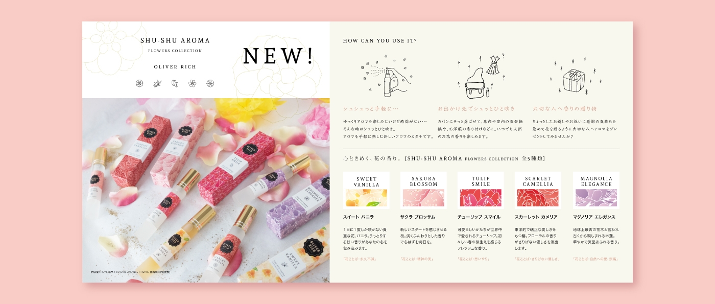 芳香水化妝護膚系列產(chǎn)品包裝設計