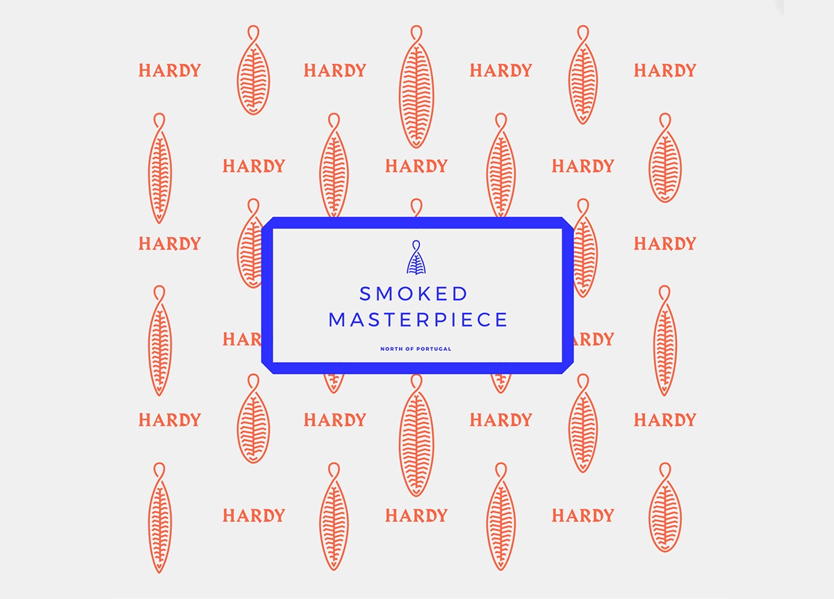 傳統熏鮭魚包裝設計