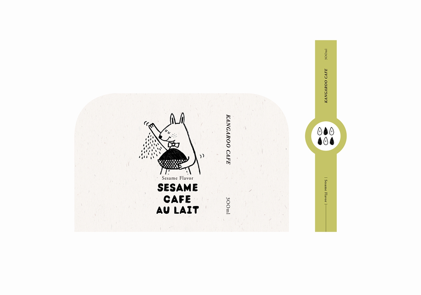 黑巧克力、水果風(fēng)味、芝麻歐蕾三種不同的咖啡包裝設(shè)計(jì)