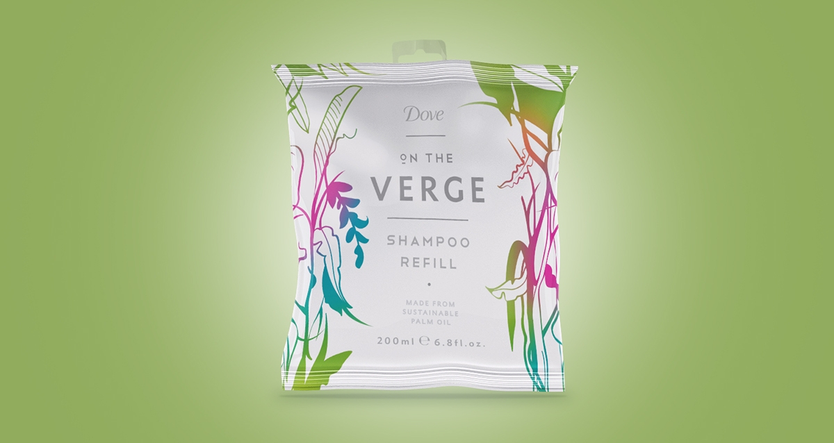 森林世界-多芬-在邊緣化妝品包裝設計