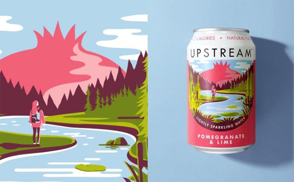 打開通往另一個世界的神奇之窗，帶你享受生活中片刻的寧靜｜蘇打水包裝設(shè)計